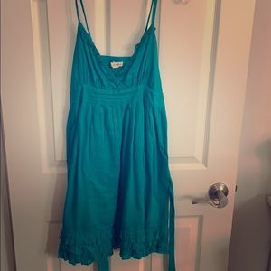 Teal sundress